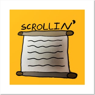 Scrollin' Posters and Art